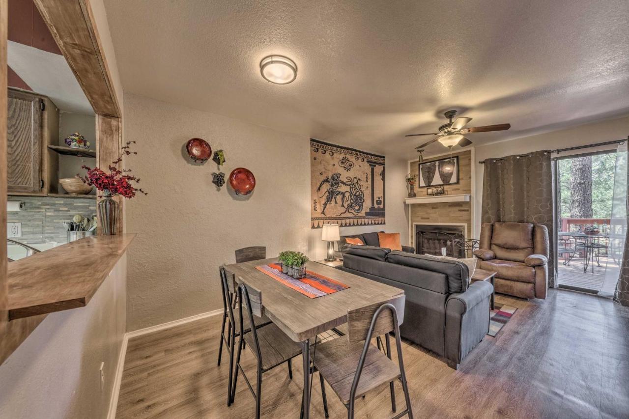 Forested Ruidoso Condo With Deck And Fireplace! ภายนอก รูปภาพ