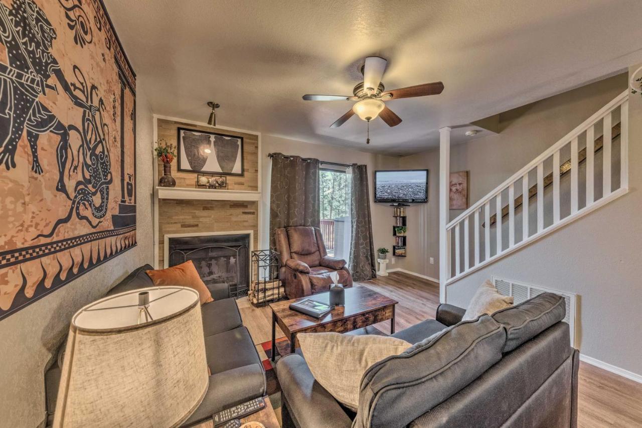 Forested Ruidoso Condo With Deck And Fireplace! ภายนอก รูปภาพ