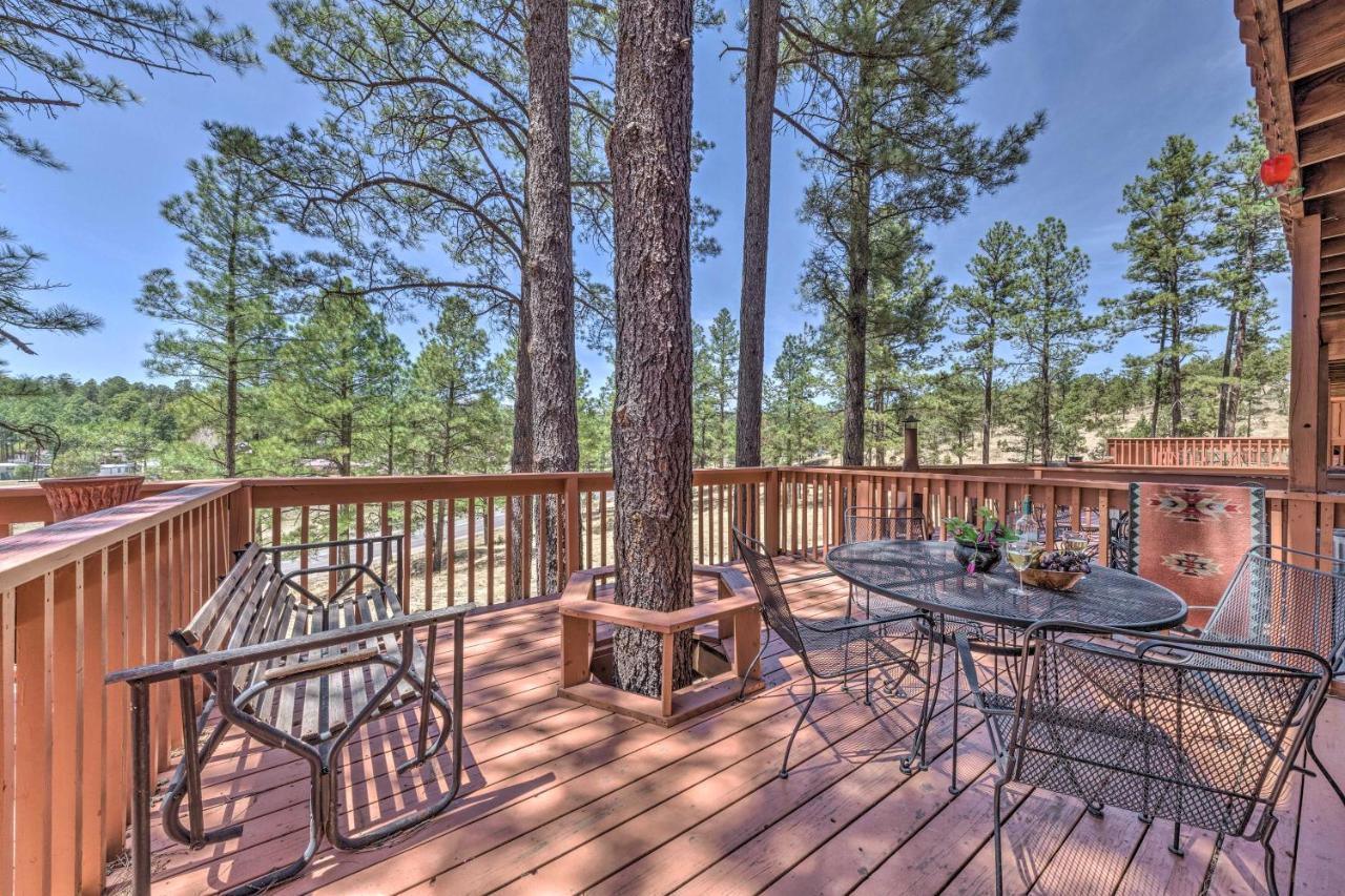 Forested Ruidoso Condo With Deck And Fireplace! ภายนอก รูปภาพ